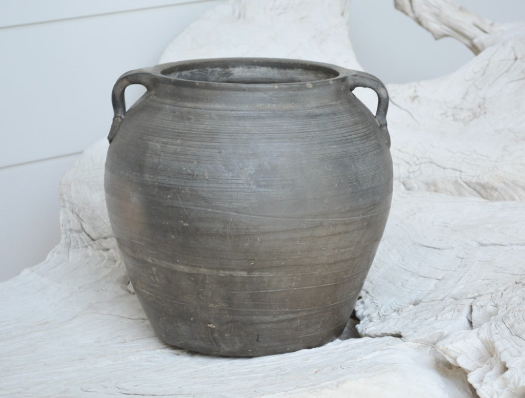 vintage charcoal jars