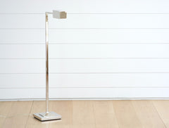 riverside nickel floor lamp