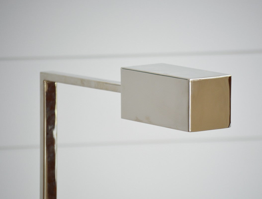 riverside nickel floor lamp