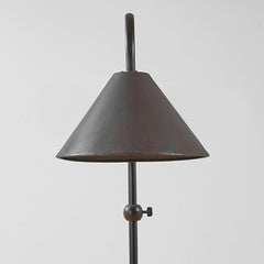 metal floor lamp