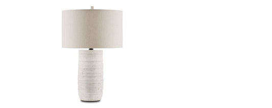rockport white table lamp