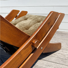 vintage pair of 70's lounge chairs