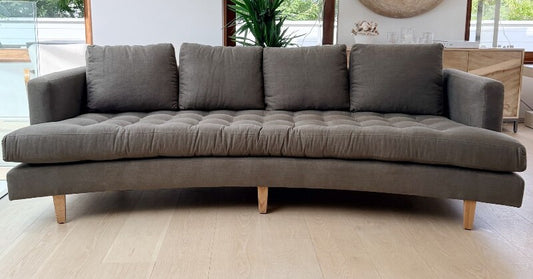 malibu sofa 96" in arden loden