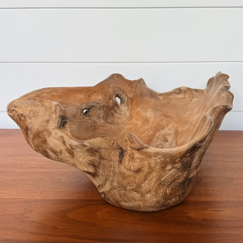 maple freeform bowl
