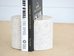 marble pillar bookends