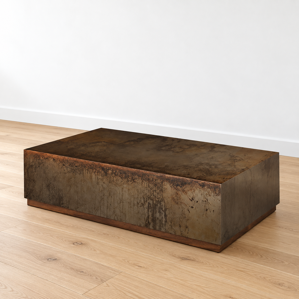 metal rectangular coffee table