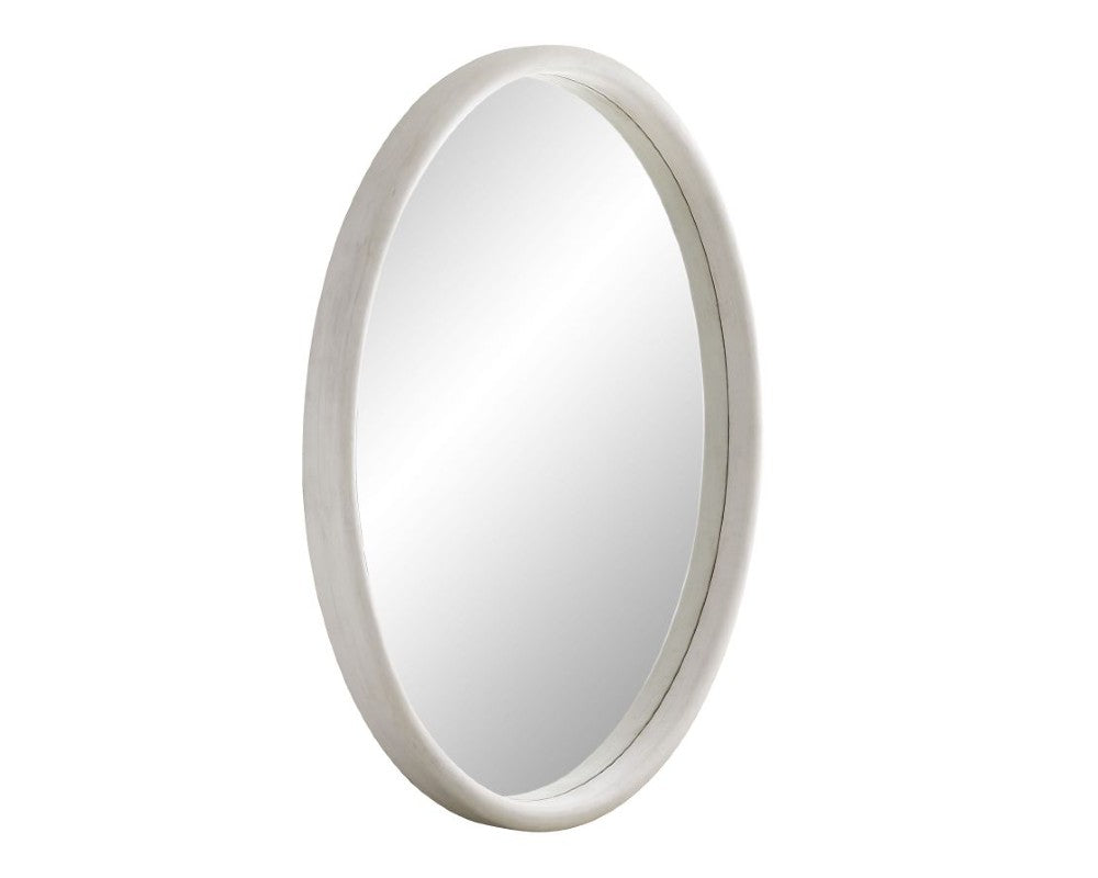 carpinteria white mirror