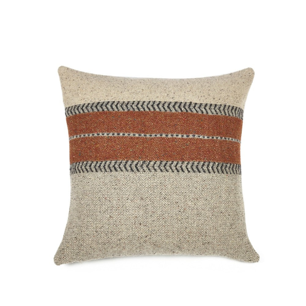 montana grey 25" pillow