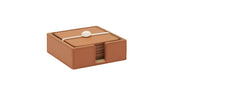 leather bar collection in luggage