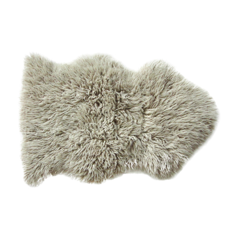 long wool curly sheepskin in nappa