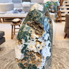 ocean jasper freeform sculpture
