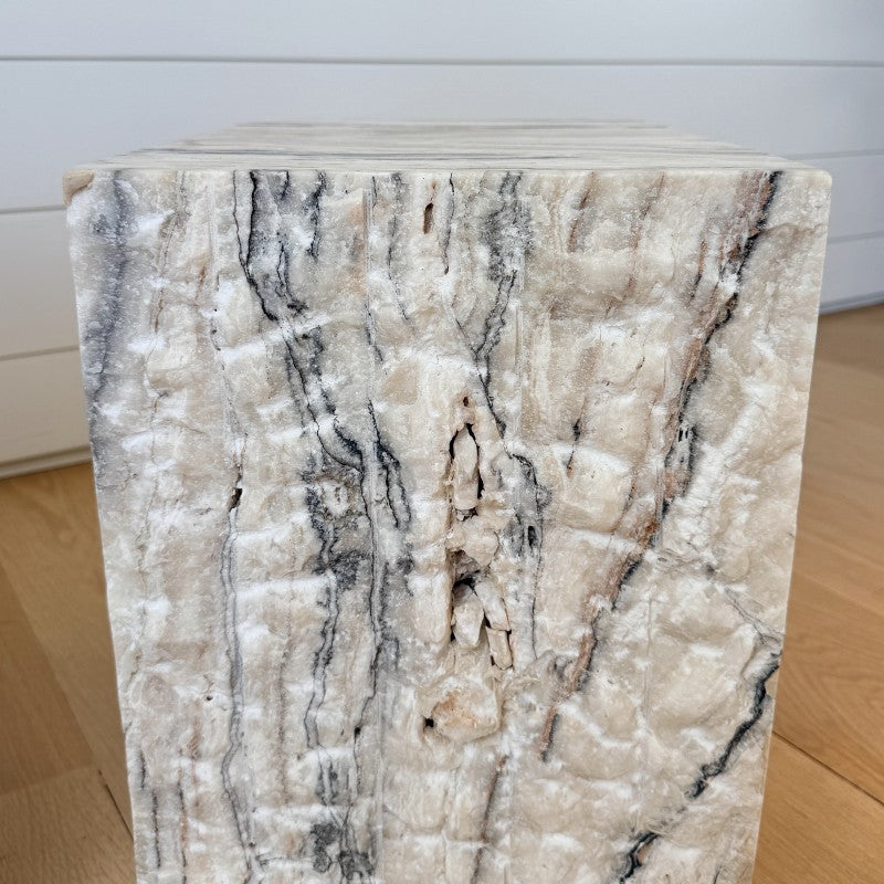 onyx banded occasional table