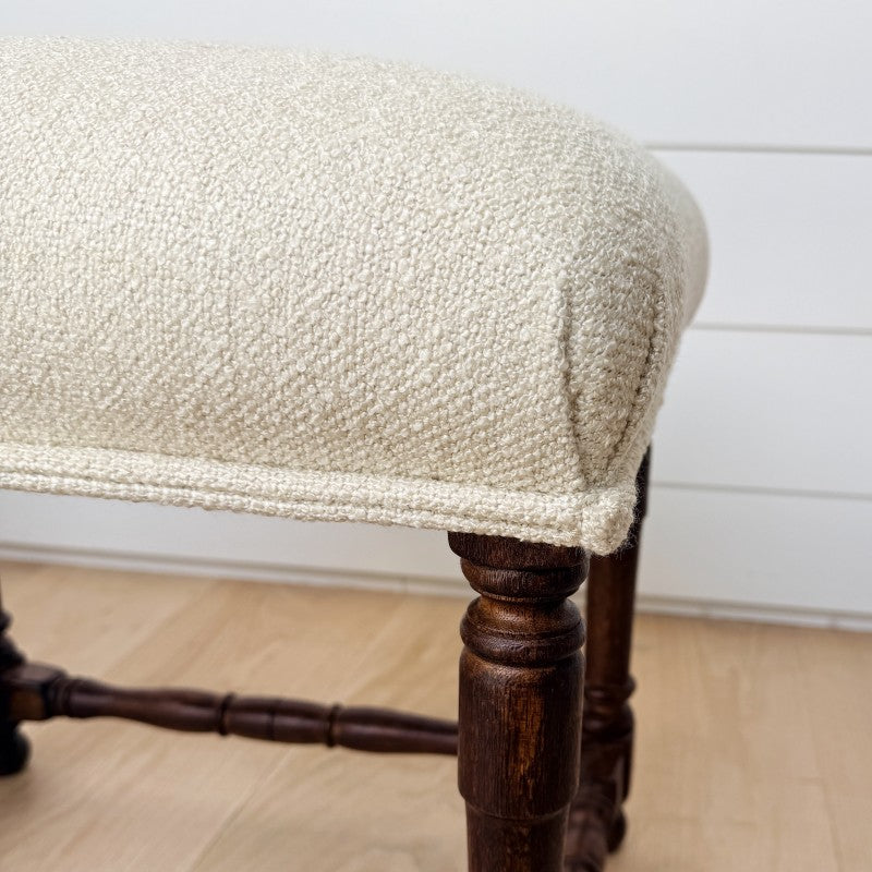 vintage danish upholstered ottomans