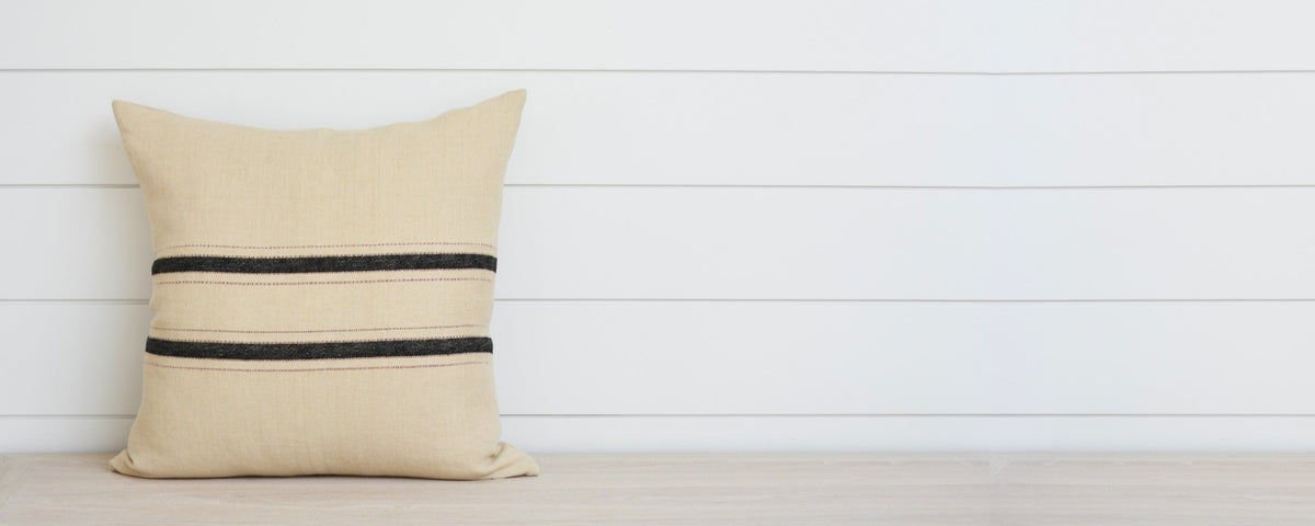 patagonian stripe pillow collection