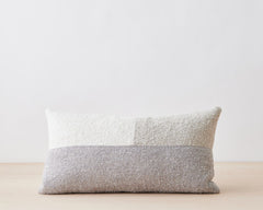 napa lumbar grid pillow, 14x26