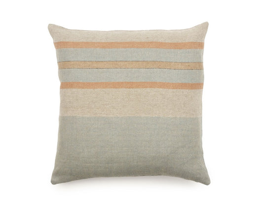 belgian multi-stripe pillow