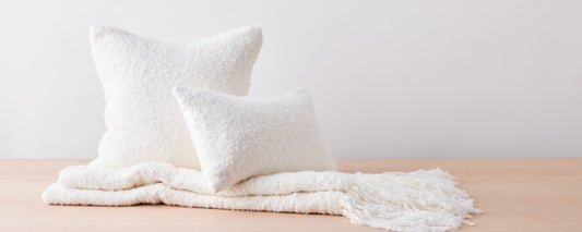 boucle classic pillow collection