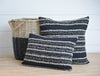 brooklyn black and white stripe pillow collection