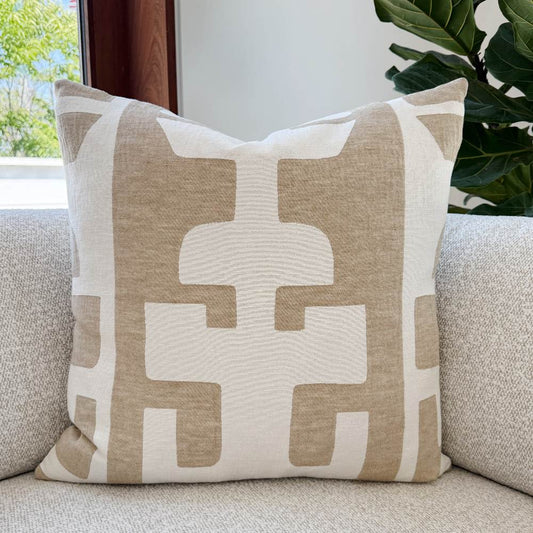 waters brown pillow