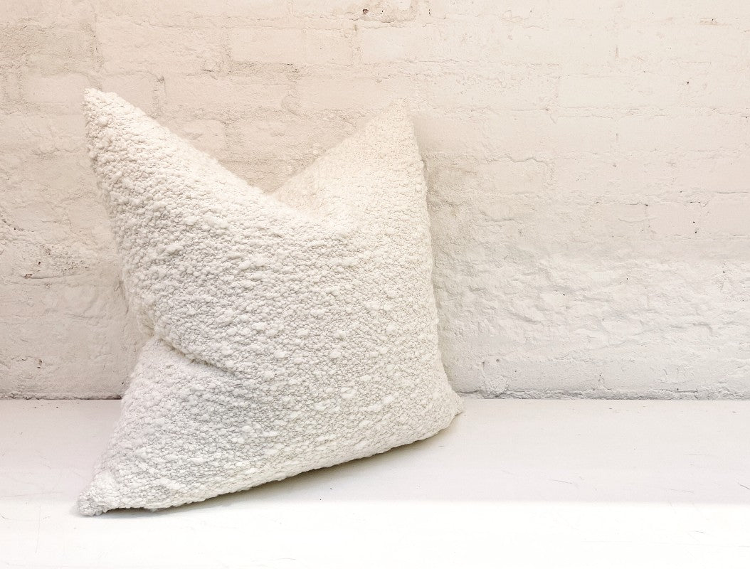 kusama cream pillow