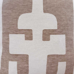 waters brown pillow