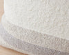 napa ivory, grey, slate stripe pillow, 24x24