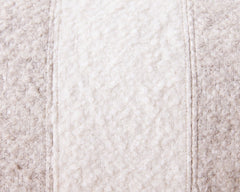 napa grey with ivory stripe pillow, 12x20