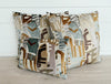 madagascar safari pillow collection