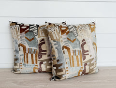 madagascar safari pillow collection