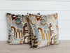 madagascar safari pillow collection