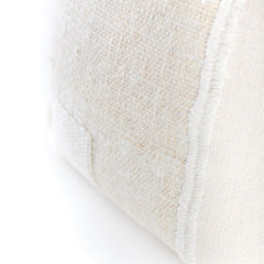 woven patchwork pillow