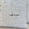 linen and wool pillow