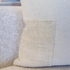 woven patchwork pillow