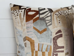 madagascar safari pillow collection