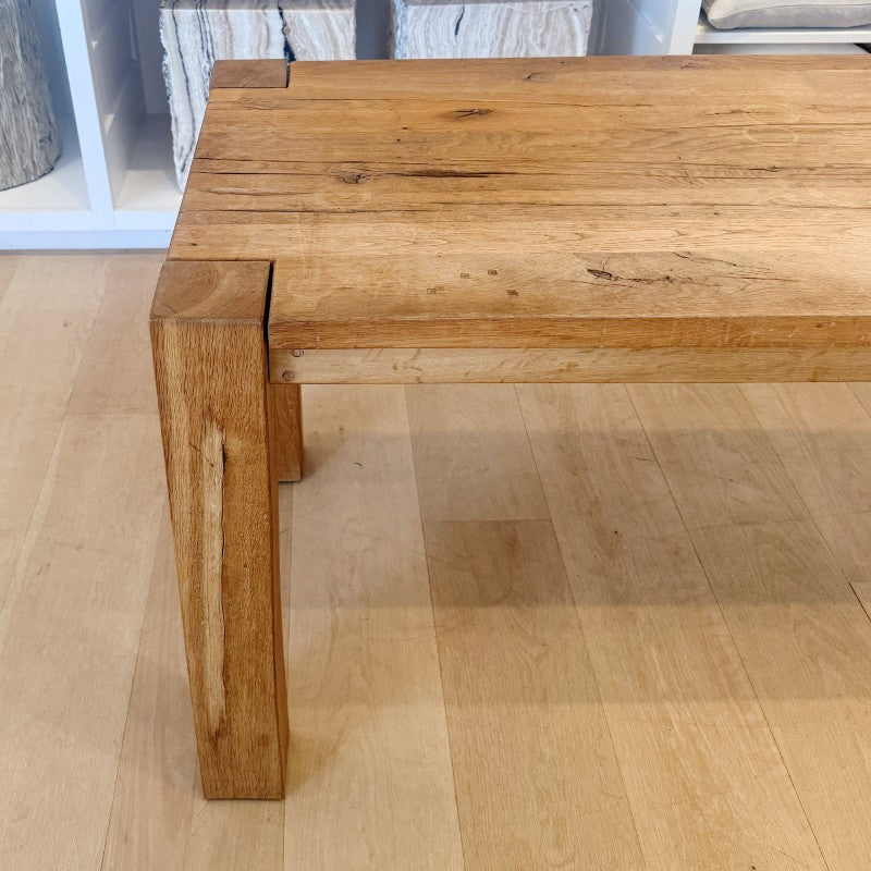 vintage plank console