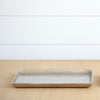 square plate raw nickel, small