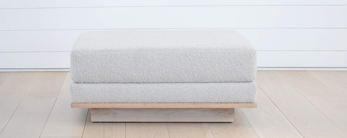 the homenature pond lane ottoman