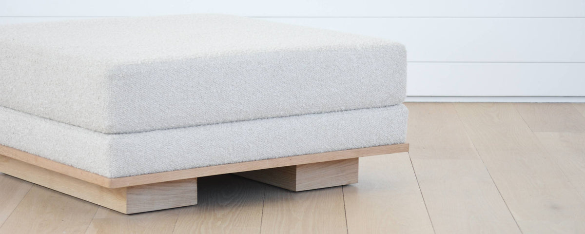 the homenature pond lane ottoman
