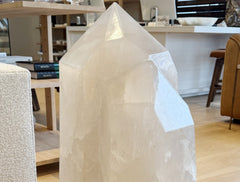 quartz point obelisk