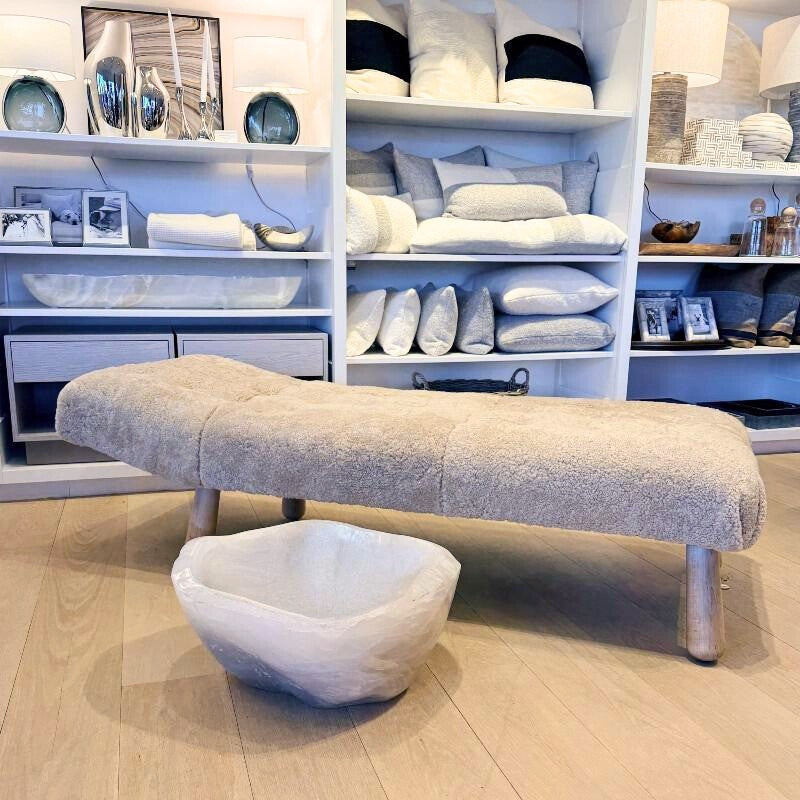 conscience point chaise - shearling