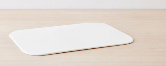 wht resin tray/desk blotter