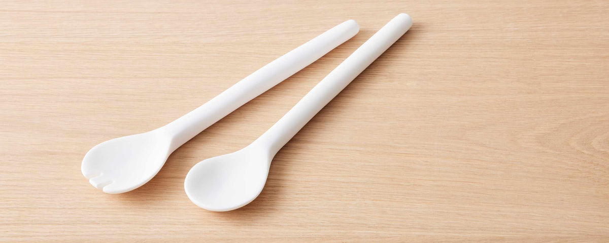 resin salad servers