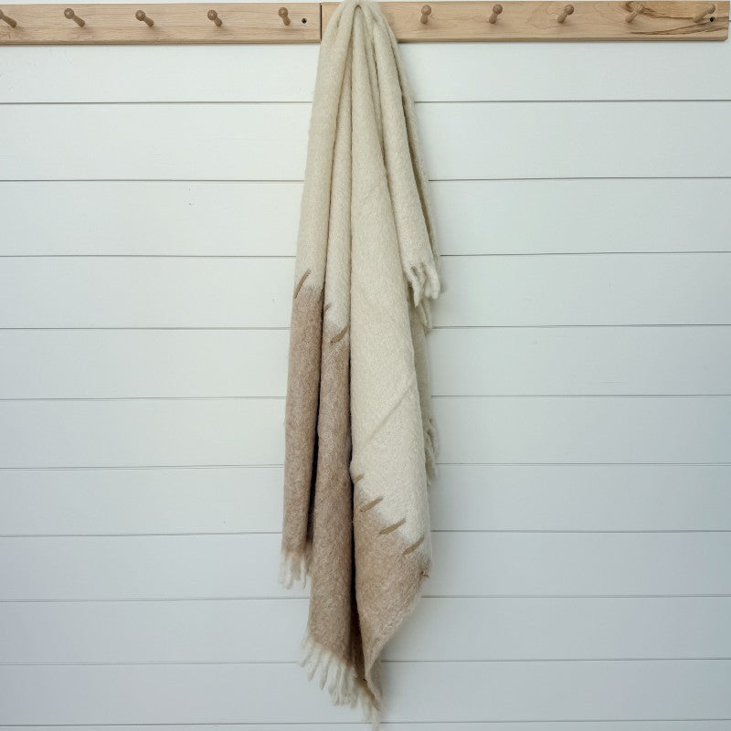 stitching throw