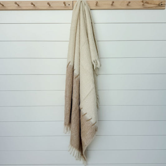 stitching throw