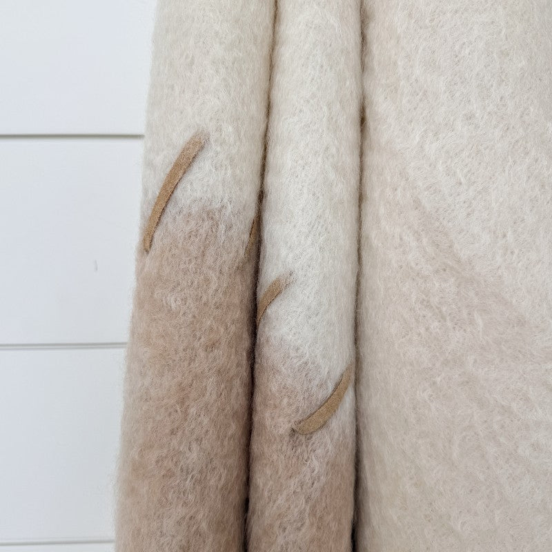 stitching throw