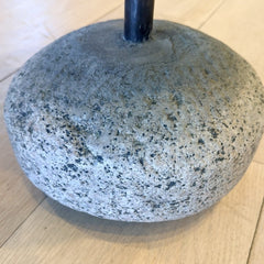 stone & metal cocktail table