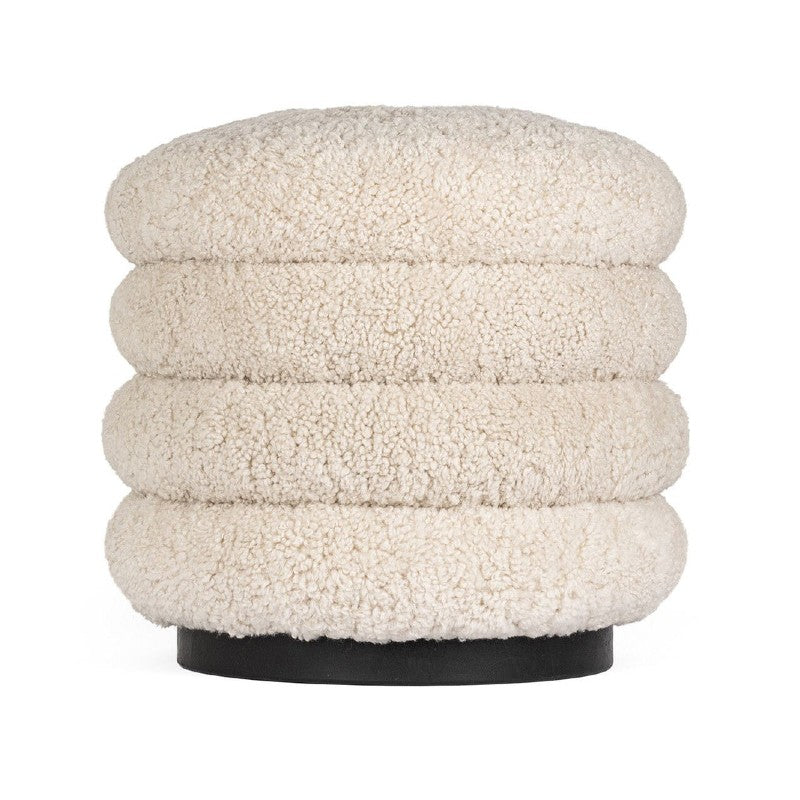 sheepskin stool