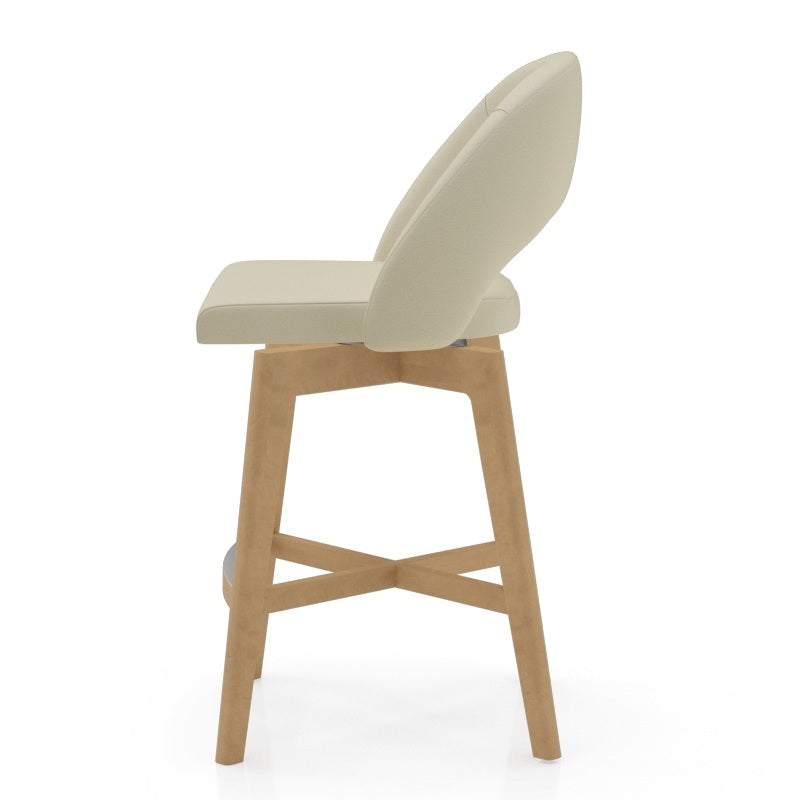 the ventura open back counter stool