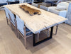 the spalted wood dining table