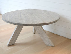 the driftwood elm dining table